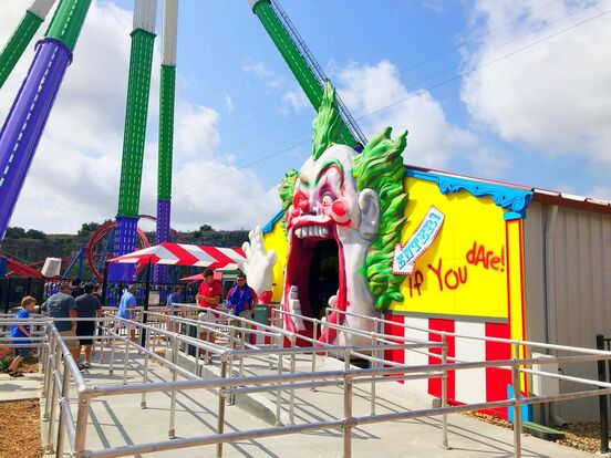The Joker: Carnival of Chaos debuts at Six Flags Fiesta Texas